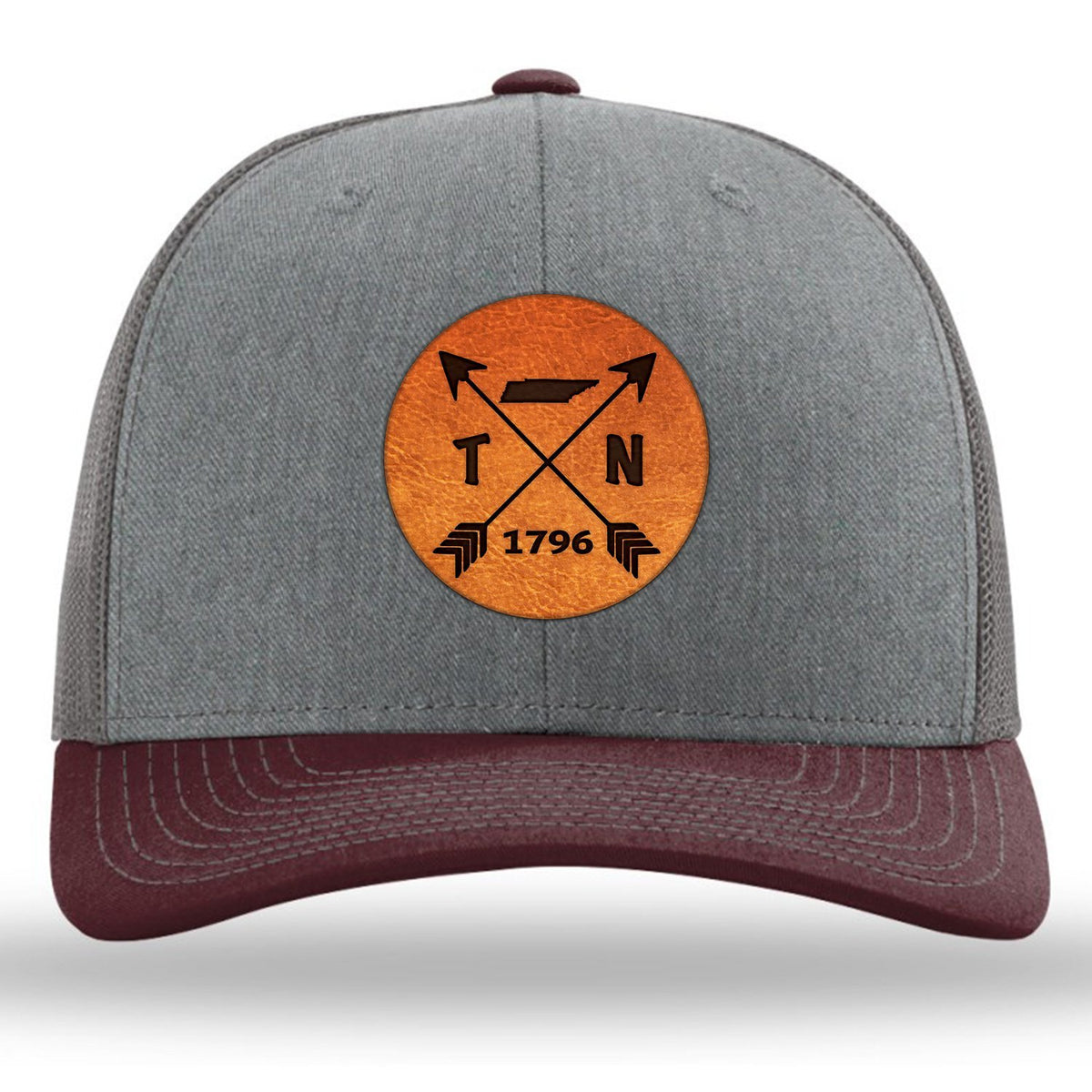Tennessee State Arrows - Leather Patch Trucker Hat