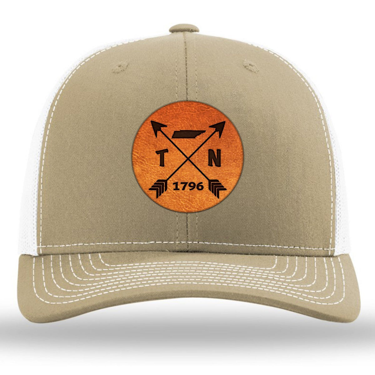 Tennessee State Arrows - Leather Patch Trucker Hat