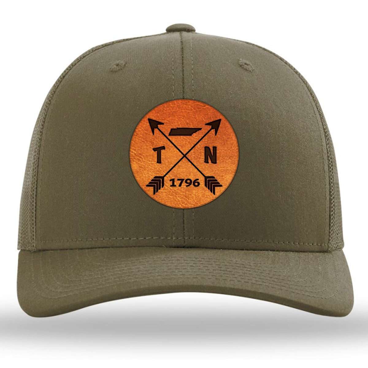 Tennessee State Arrows - Leather Patch Trucker Hat