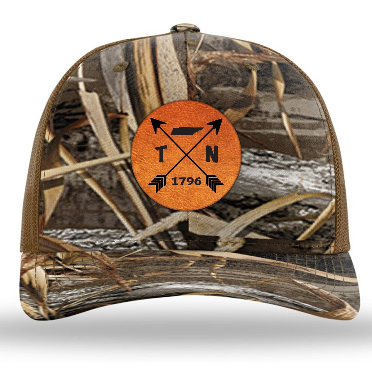 Tennessee State Arrows - Leather Patch Trucker Hat