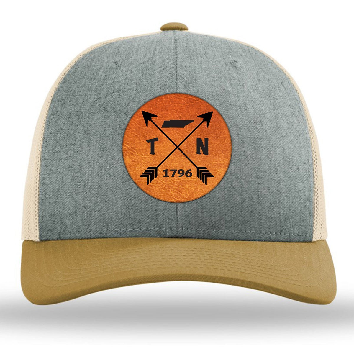 Tennessee State Arrows - Leather Patch Trucker Hat