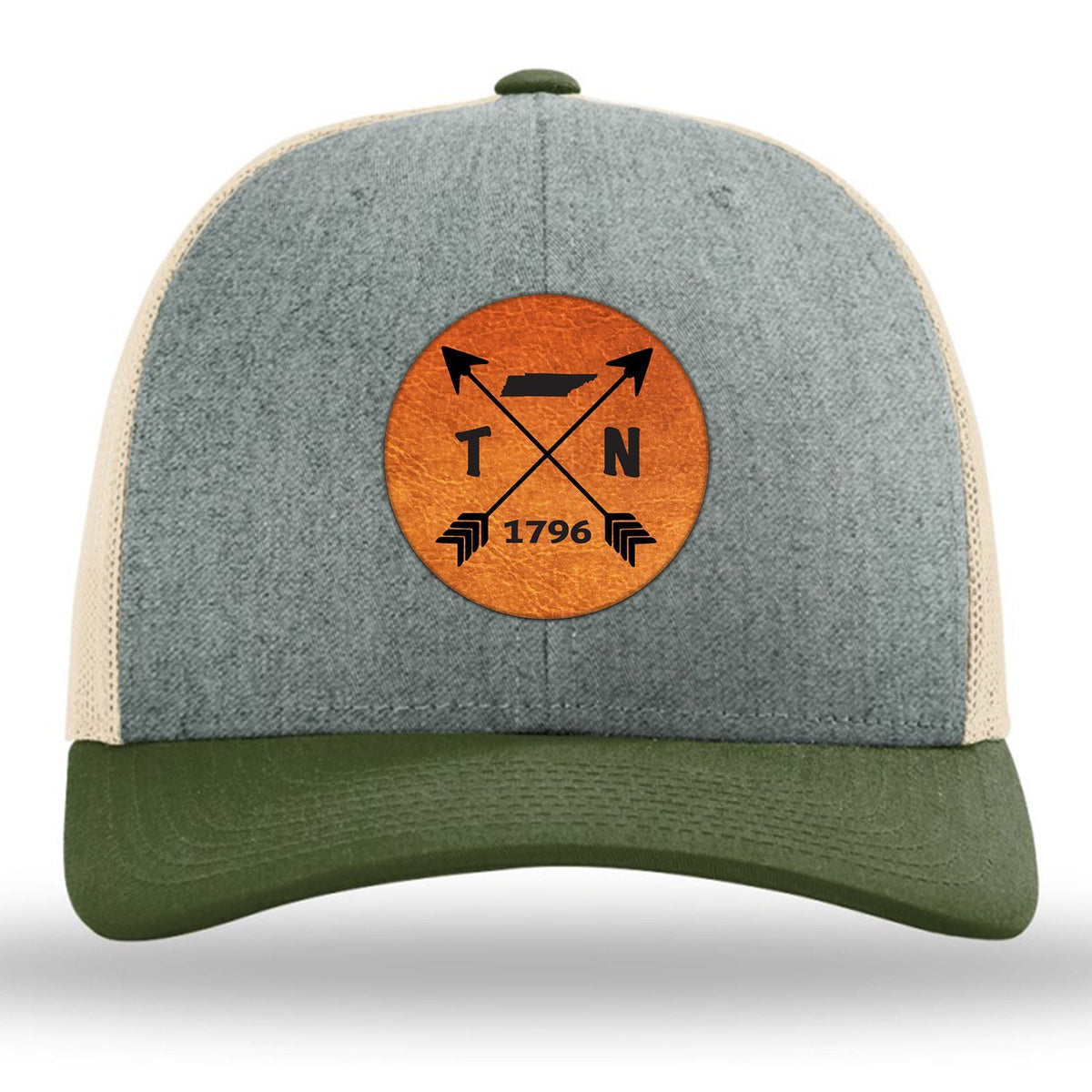 Tennessee State Arrows - Leather Patch Trucker Hat