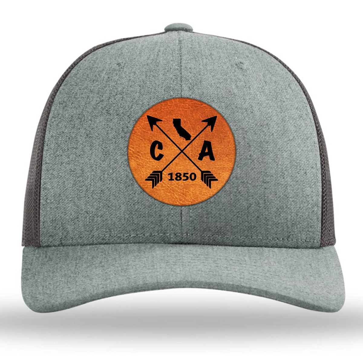 California State Arrows - Leather Patch Trucker Hat