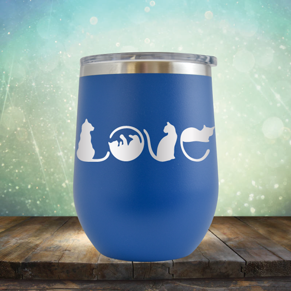 Cat Love - Stemless Wine Cup