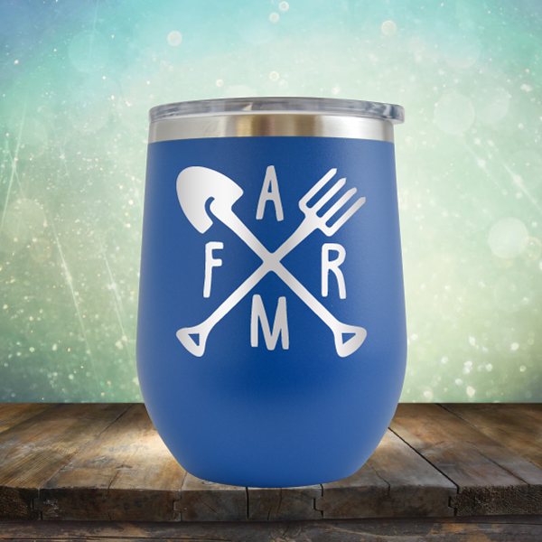 Farm Cross - Stemless Wine Cup