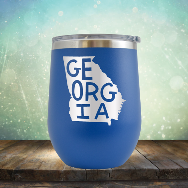 Georgia Outlines - Stemless Wine Cup