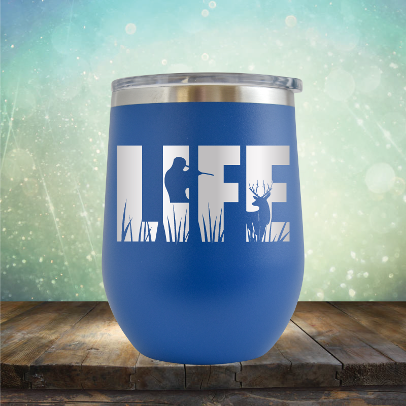 Life Hunting - Stemless Wine Cup