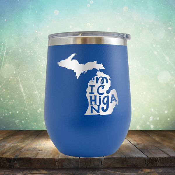 Michigan Outline - Stemless Wine Cup