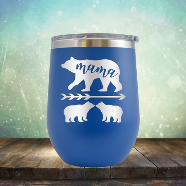 Mama Bear &amp; Cubs - Stemless Wine Cup