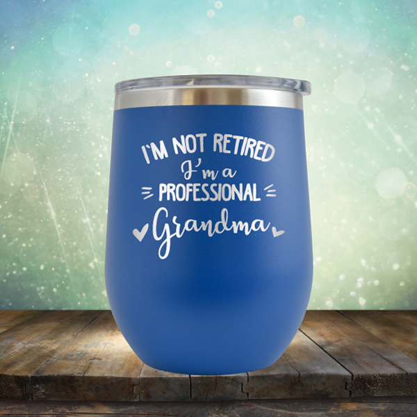 Professional Grandma - Stemless Wine Cup