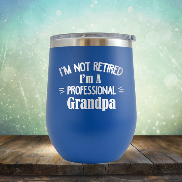 Professional Grandpa - Stemless Wine Cup