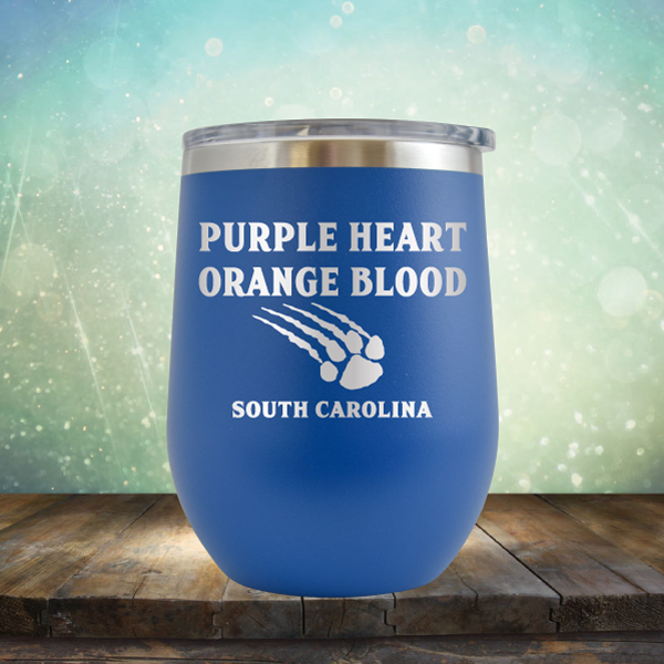 Purple Heart Orange Blood - Stemless Wine Cup