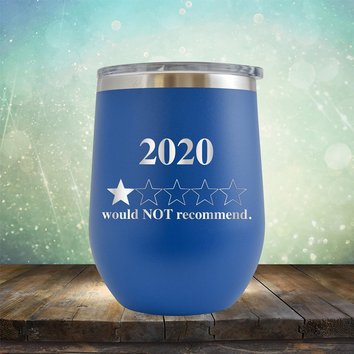 2020 Would Not Recommend - Stemless Wine Cup