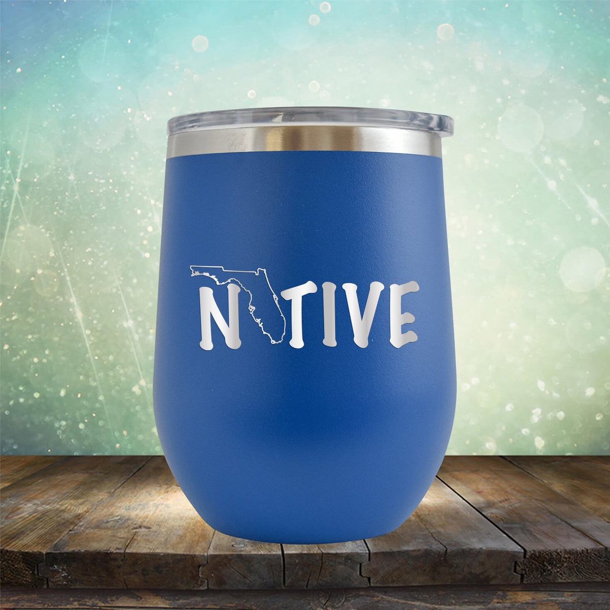 Florida Native Map - Stemless Wine Cup