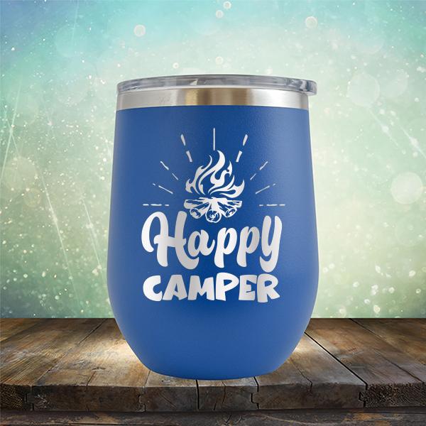 Happy Camper - Stemless Wine Cup