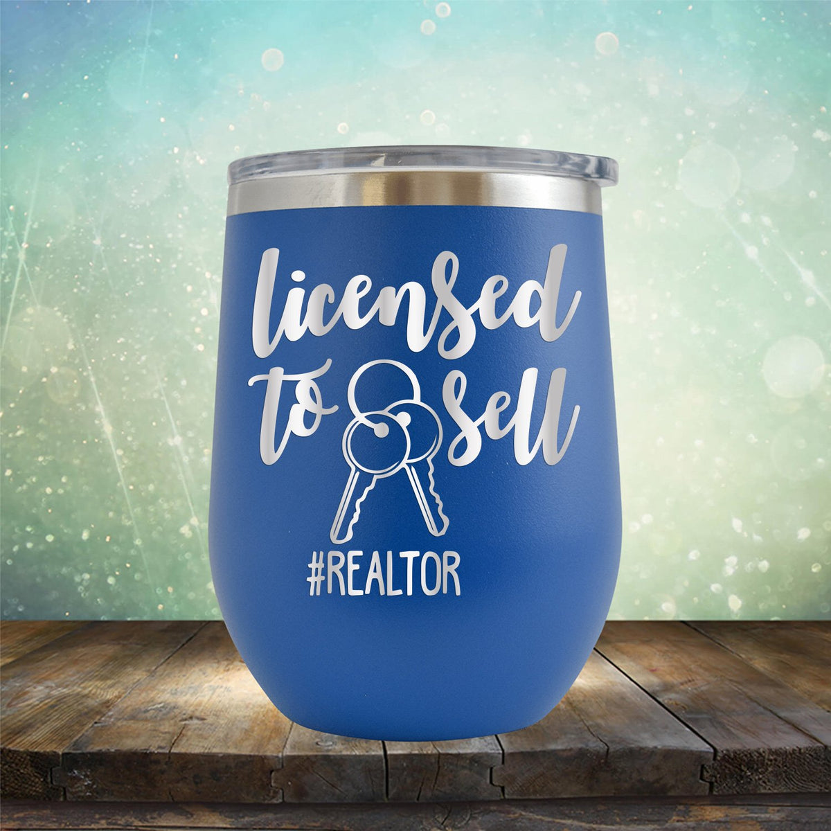 Licensed To Sell - Stemless Wine Cup
