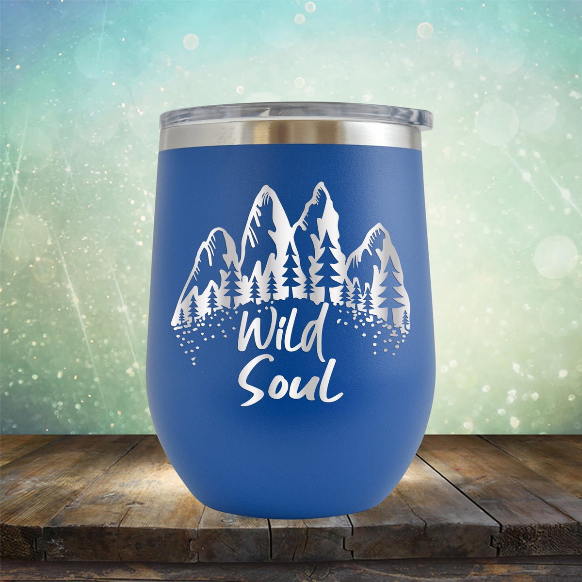 Mountain Wild Soul - Stemless Wine Cup