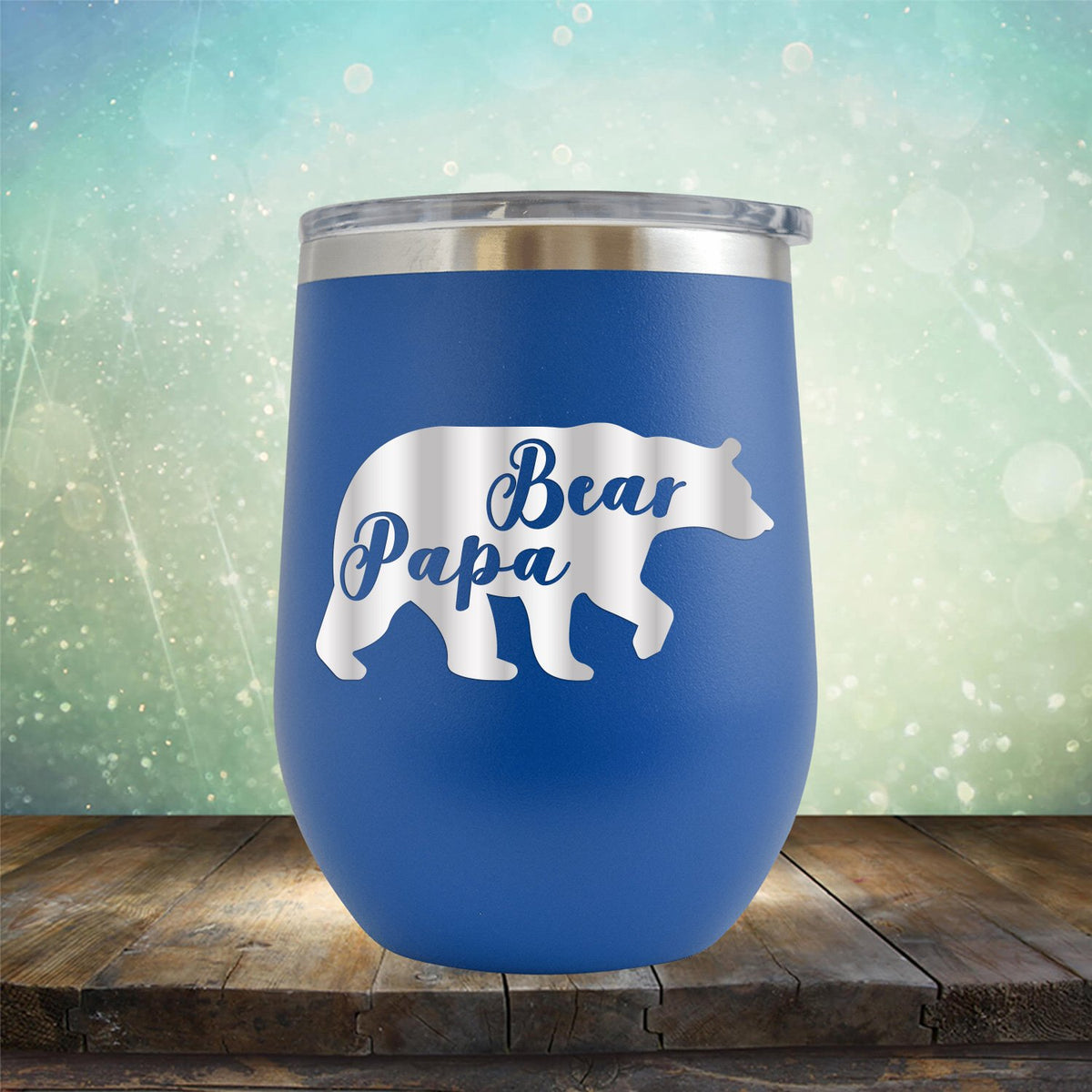 Papa Bear - Stemless Wine Cup