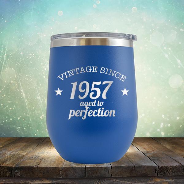 Vintage Since 1957 Aged to Perfection 64 Years Old - Stemless Wine Cup