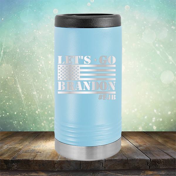Let&#39;s Go Brandon American Flag - Laser Etched Tumbler Mug