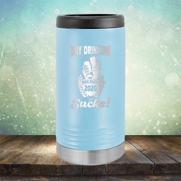 Day Drinking Because 2020 Sucks! - Laser Etched Tumbler Mug