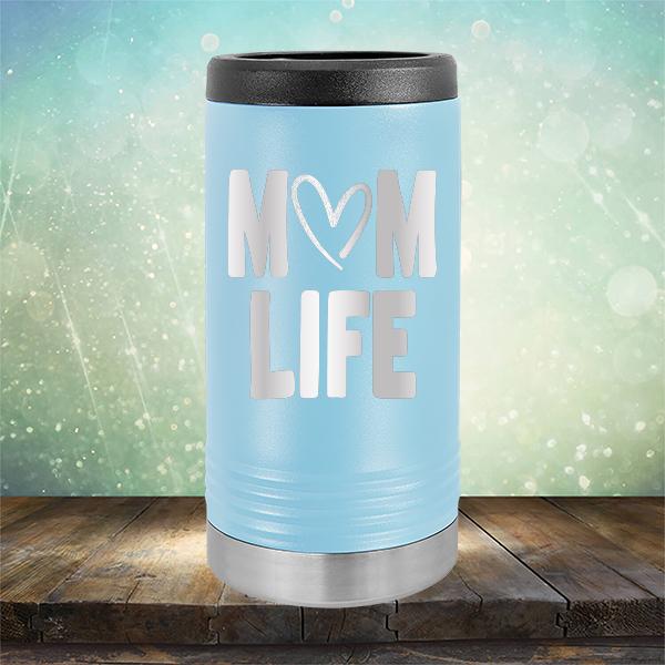 Mom Life with Heart - Laser Etched Tumbler Mug