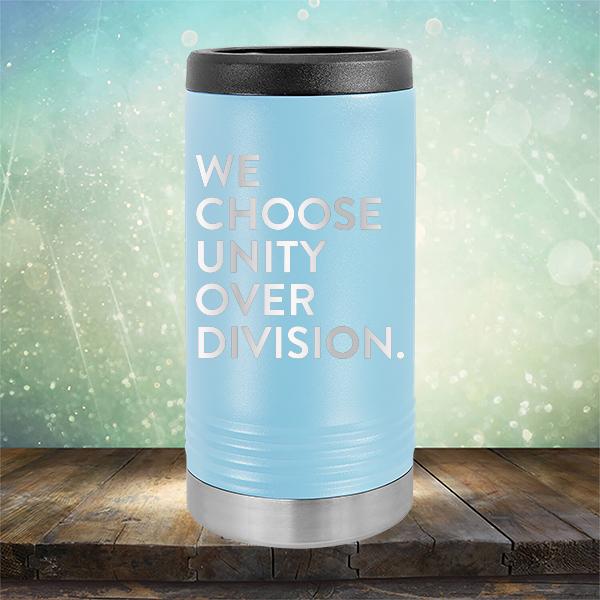 We Choose Unity Over Division - Laser Etched Tumbler Mug