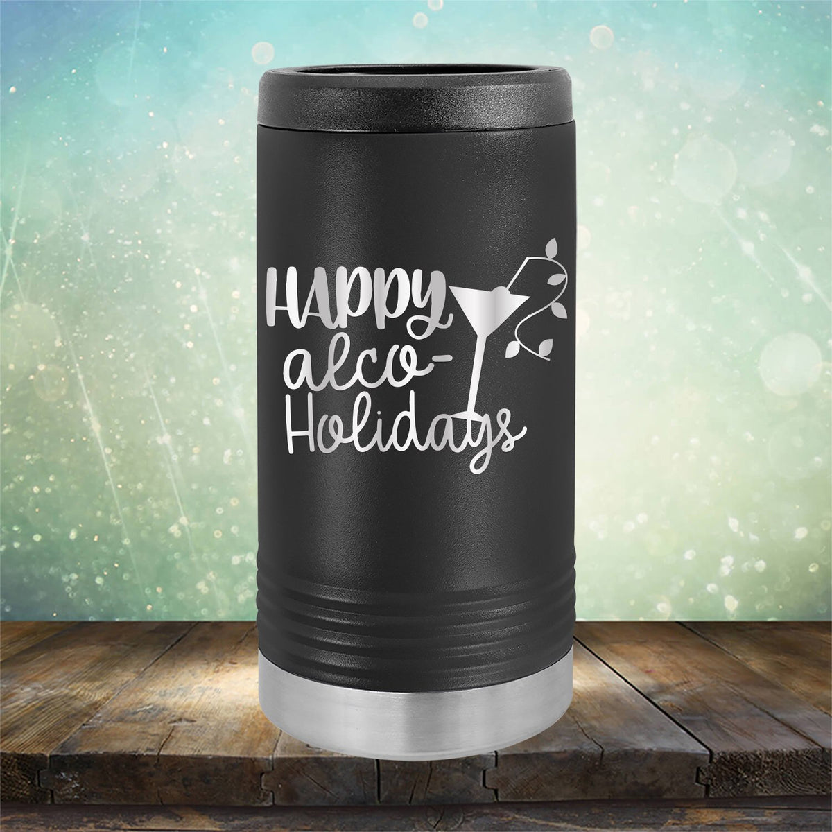 Happy Alco Holidays - Laser Etched Tumbler Mug