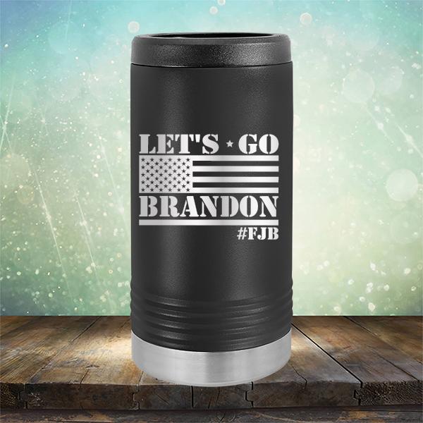 Let&#39;s Go Brandon American Flag - Laser Etched Tumbler Mug