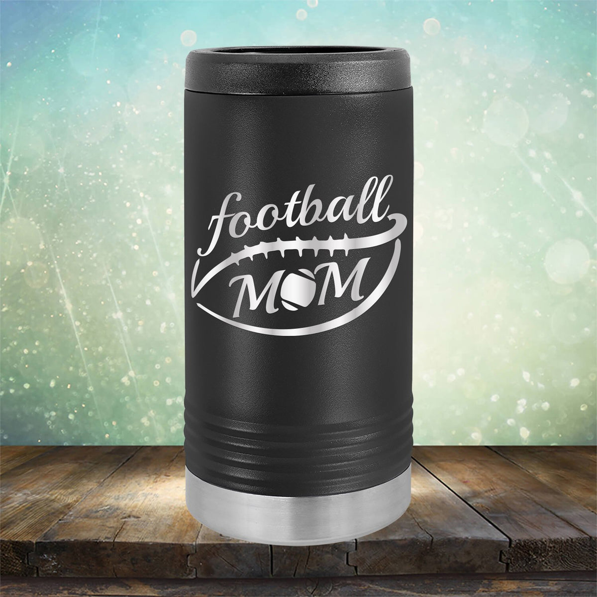 Football Mom - Laser Etched Tumbler Mug