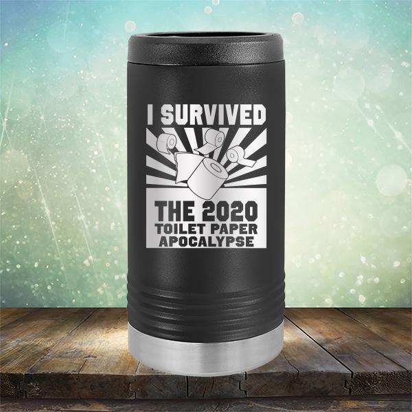 I Survived 2020 Toilet Paper Apocalypse - Laser Etched Tumbler Mug