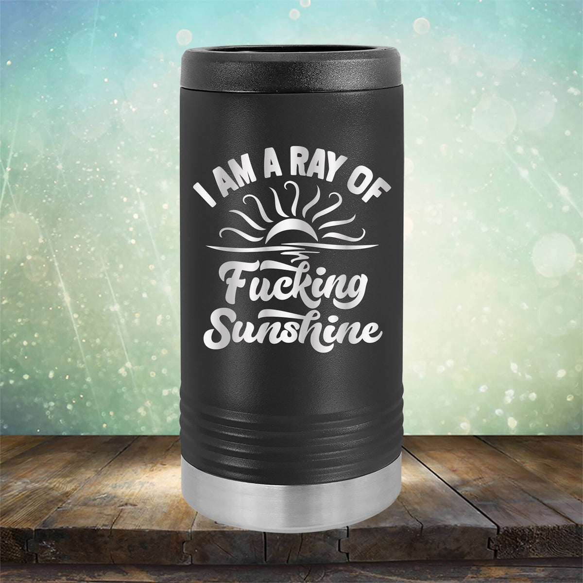 I Am A Ray Of Fucking Sunshine - Laser Etched Tumbler Mug