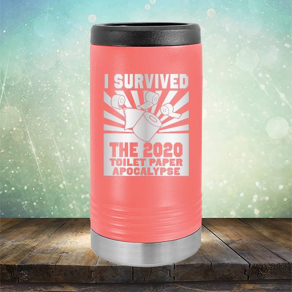 I Survived 2020 Toilet Paper Apocalypse - Laser Etched Tumbler Mug