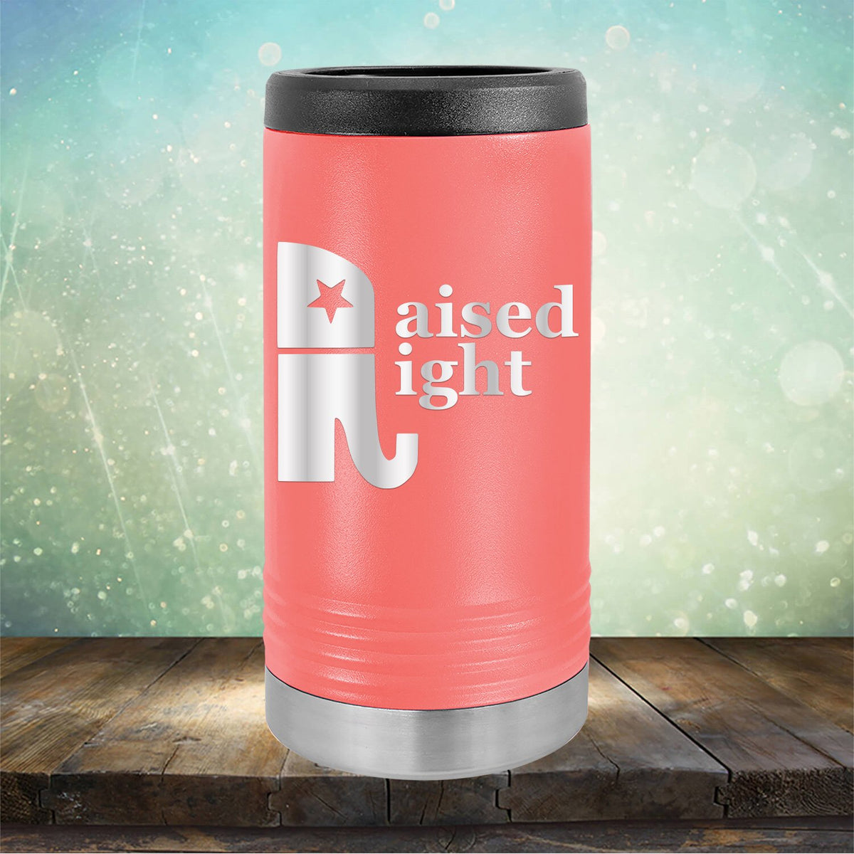 Elephant Raised Right - Laser Etched Tumbler Mug