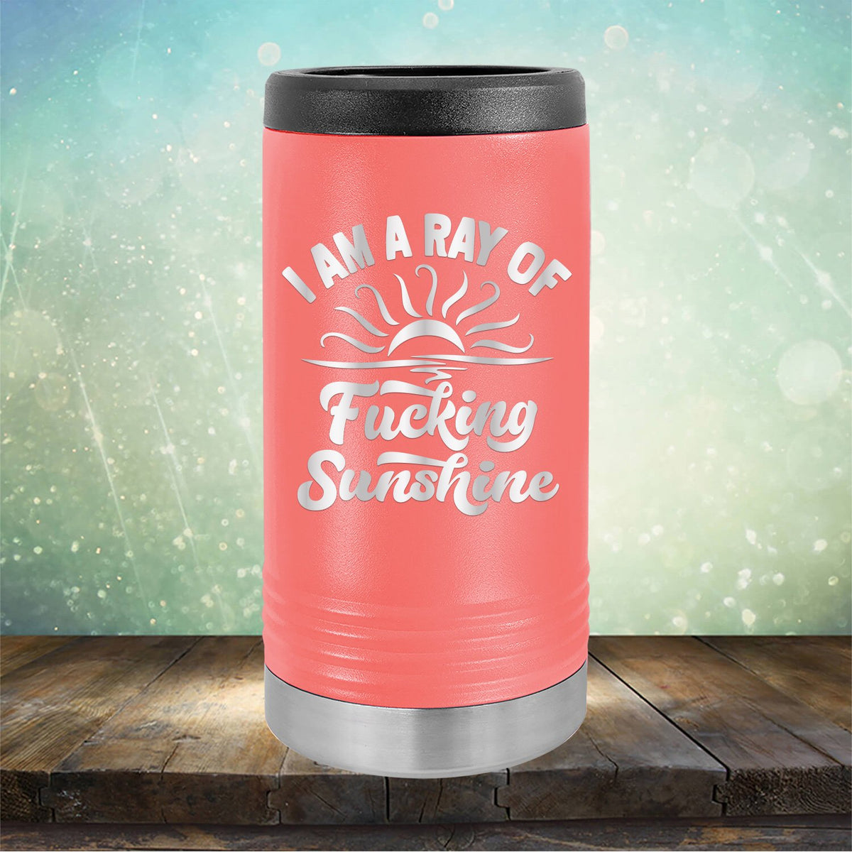 I Am A Ray Of Fucking Sunshine - Laser Etched Tumbler Mug