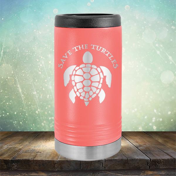 Save The Turtles - Laser Etched Tumbler Mug