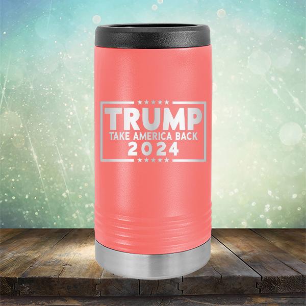 Trump Take America Back 2024 - Laser Etched Tumbler Mug