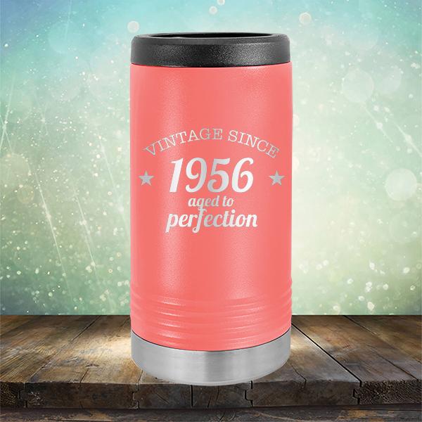 Vintage Since 1956 Aged to Perfection 65 Years Old - Laser Etched Tumbler Mug