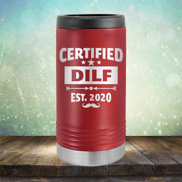 Certified DILF Est. 2020 - Laser Etched Tumbler Mug