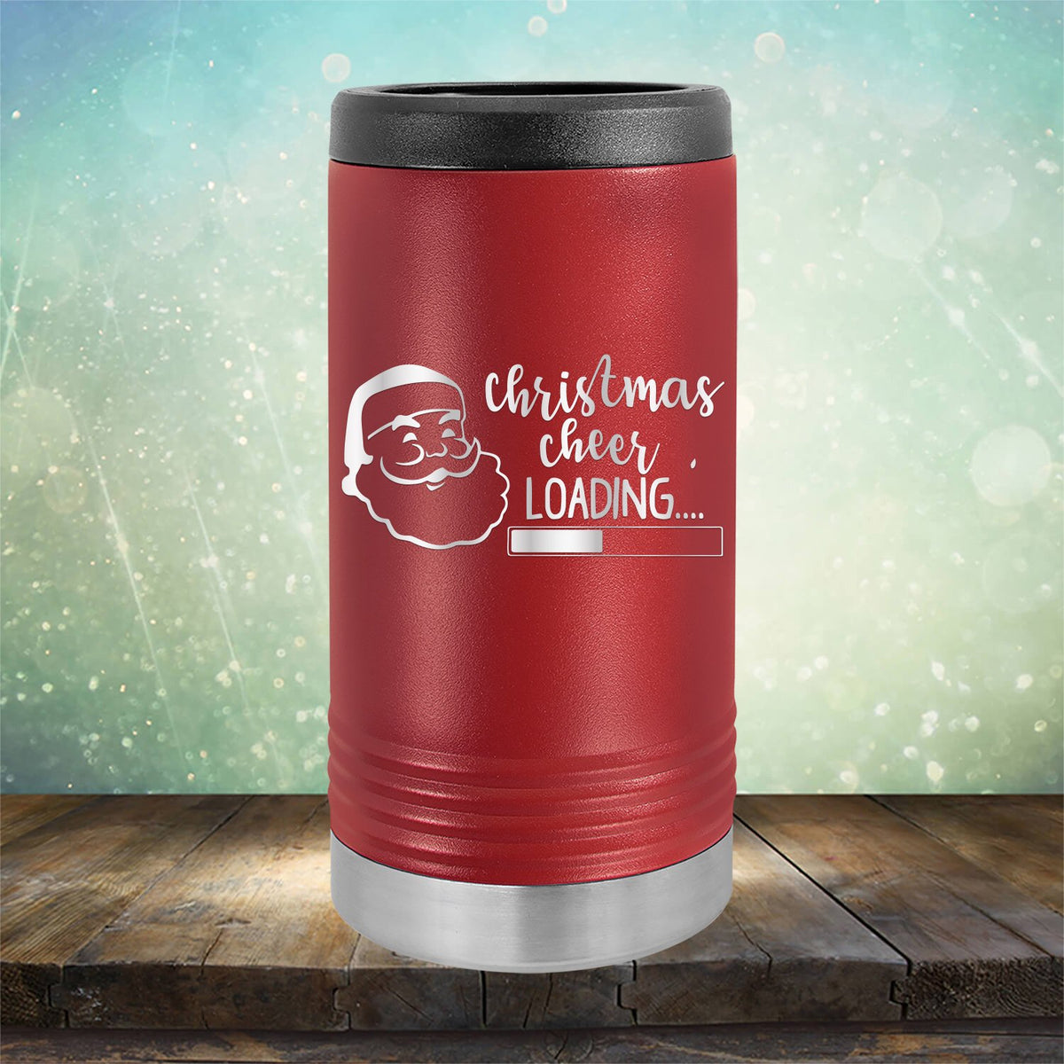 Christmas Cheer Loading - Laser Etched Tumbler Mug