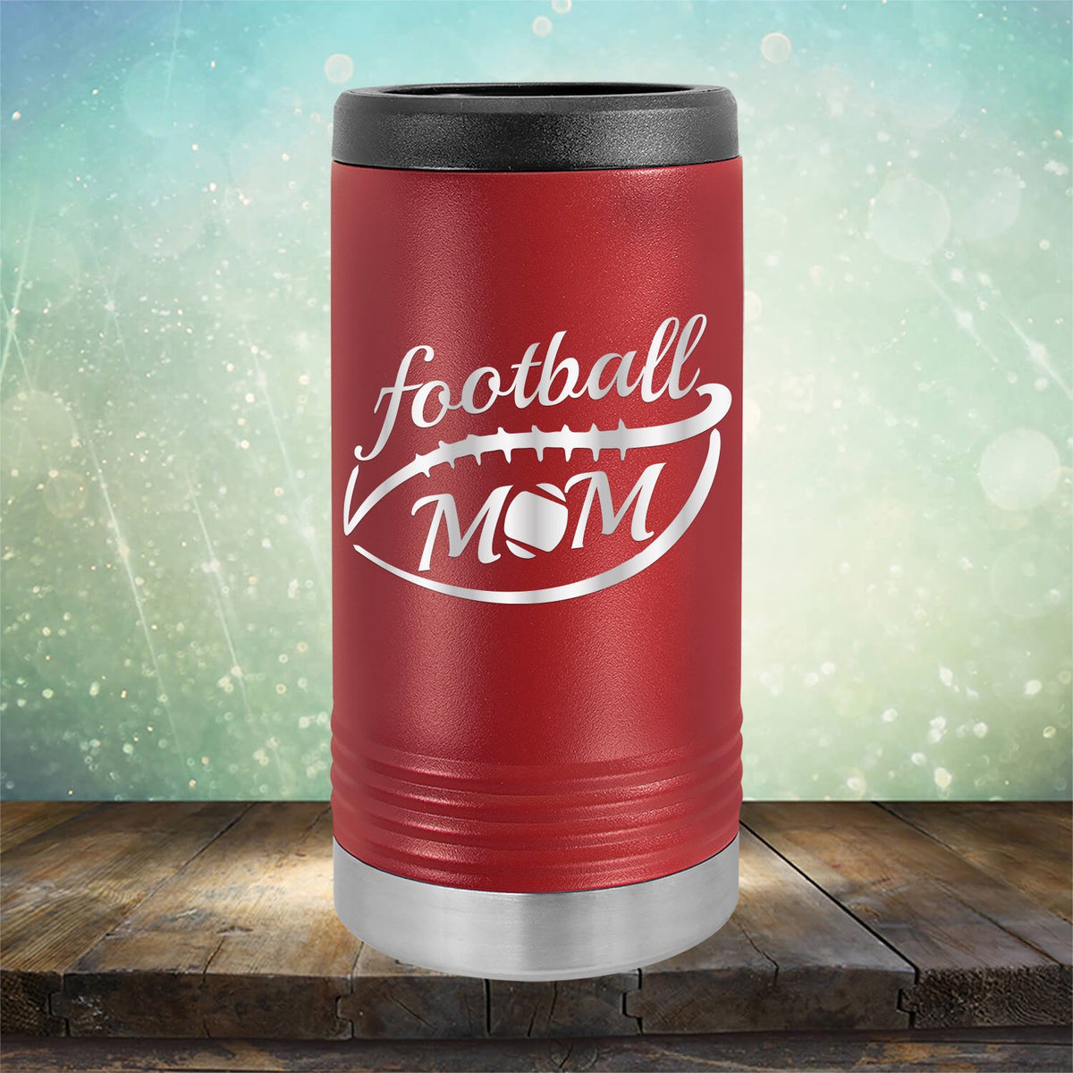 Football Mom - Laser Etched Tumbler Mug