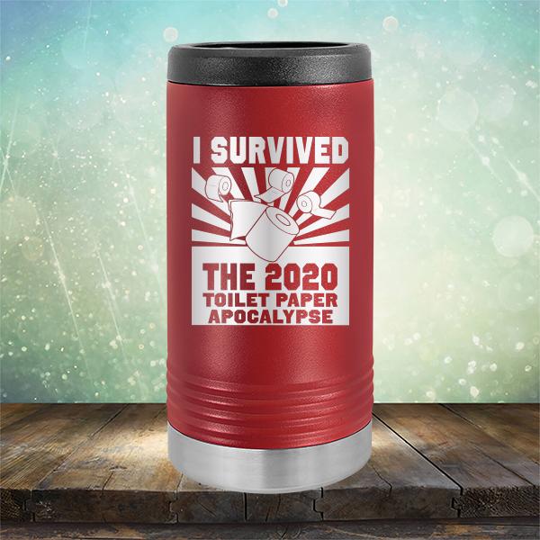 I Survived 2020 Toilet Paper Apocalypse - Laser Etched Tumbler Mug
