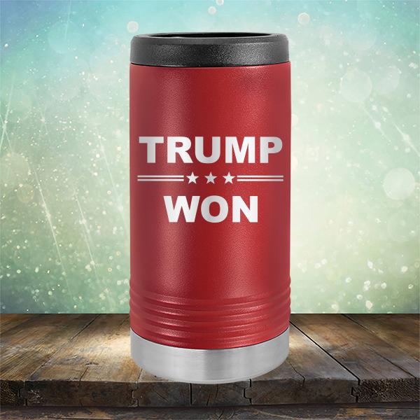 Donald Trump Won - Laser Etched Tumbler Mug