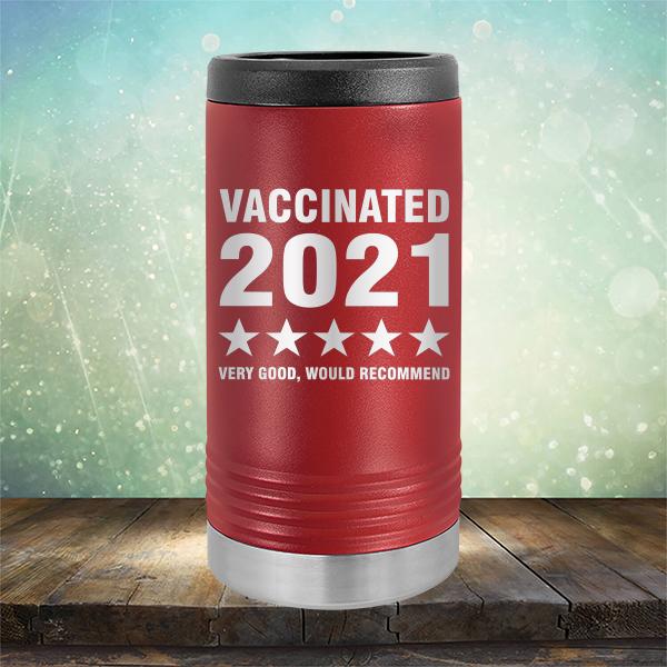 Vaccinated 2021 Very Good Would Recommend - Laser Etched Tumbler Mug