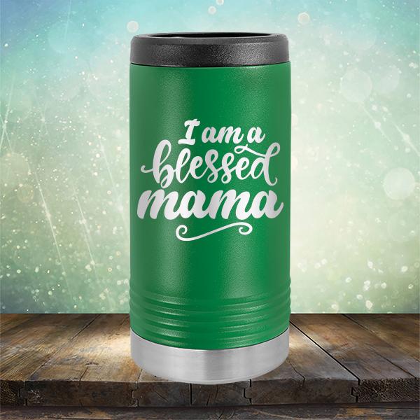 I Am A Blessed Mama - Laser Etched Tumbler Mug