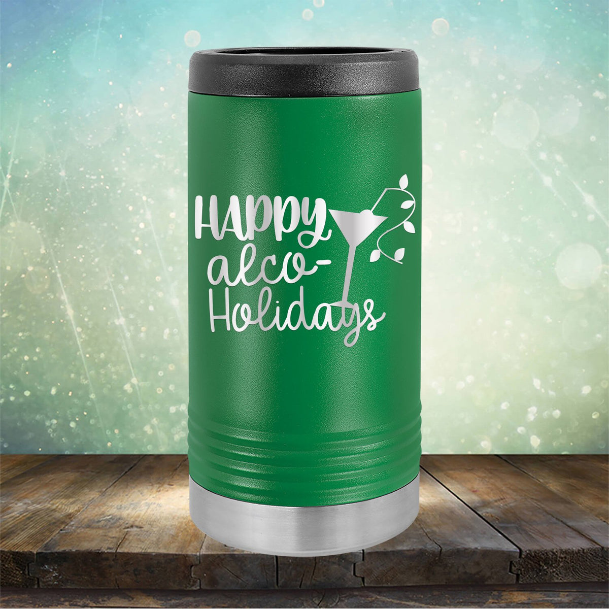 Happy Alco Holidays - Laser Etched Tumbler Mug