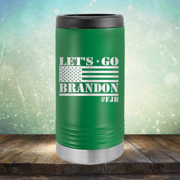 Let&#39;s Go Brandon American Flag - Laser Etched Tumbler Mug