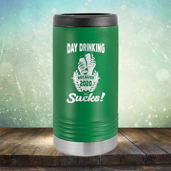 Day Drinking Because 2020 Sucks! - Laser Etched Tumbler Mug