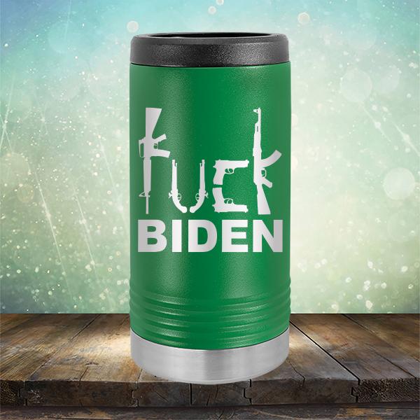Fuck Biden Guns - Laser Etched Tumbler Mug