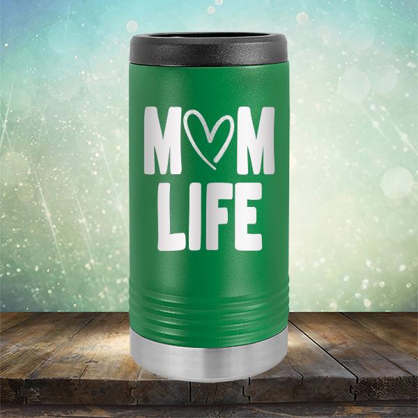 Mom Life with Heart - Laser Etched Tumbler Mug